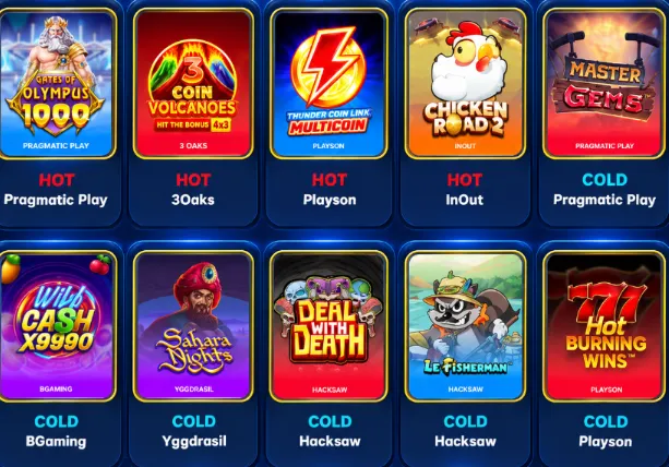 bigdrago casino popular slot games